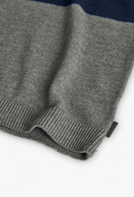 Strickpullover Junge 3 farbig Boboli4